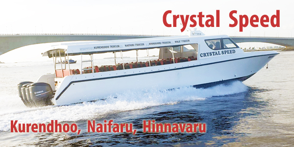 Crystal Speed, Naifaru, Hinnavaru, Kurendhoo
